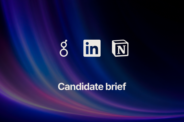 candidate-screening-prep: Candidate brief