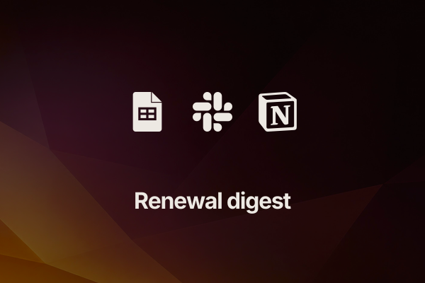 vendor-renewal-watch: Renewal digest