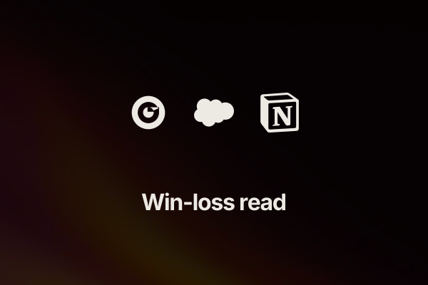 win-loss-synthesis: Win-loss read